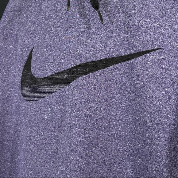 Nike Therma Fit Gradient Swoosh Athletic Hoodie Sweatshirt Size M - Picture 7 of 12